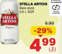 STELLA ARTOIS Bere doză 0.5 L SGR