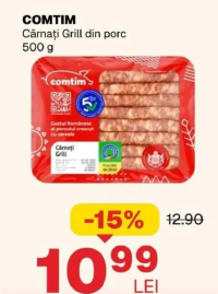 COMTIM Cârnați Grill din porc 500 g