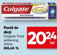 Colgate Total whitening Pastă de dinți 100ml