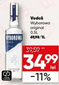 Wyborowa Vodcă original 0.5L