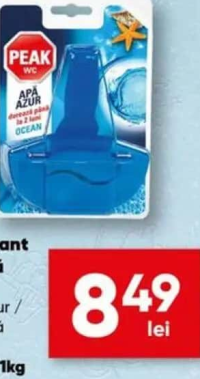 Peak Odorant toaletă apă azur / lavandă 55g