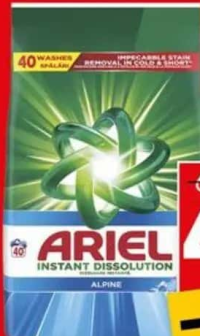 Ariel Detergent de rufe alpine 2.6kg
