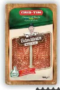 Cris-Tim Salam bănățean, feliat 100g