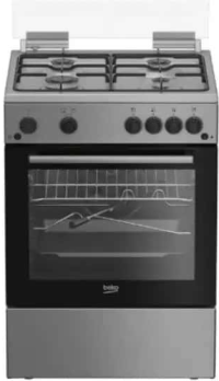 ARAGAZ PE GAZ BEKO FBGT62110DXO, 4 ARZATOARE, SIGURANTA FLACARA, ROTISOR, GRILL, HIGH-EFFICIENCY GAS