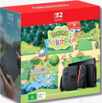 NINTENDO Consola Switch 2, Joy-Con Light Red/Light Blue + Pokemon Pokopia