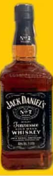 JACK DANIELS whiskey 40% alc., 1L