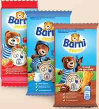 Barni Prăjitură diverse sortimente 30g