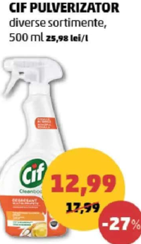 Cif Pulverizator diverse sortimente 500 ml