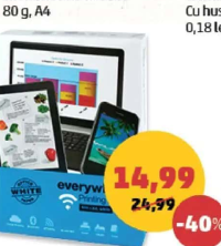 Everyway Hârtie Copiator 80 g, A4