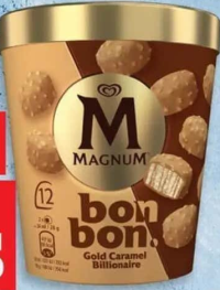 Magnum Bon Bon Înghețată 12 x 17 ml, diverse sortimente, per pachet