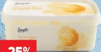 Simpl Înghețată cu aromă de vanilie 1000 ml