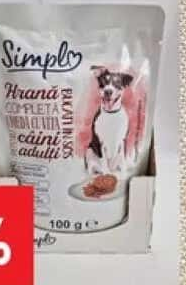 Simpl Hrană umedă pentru câini adulți cu vită/cu pui 12 x 100 g