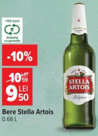 Bere Stella Artois 0.66 L