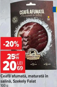 Szekely Falat Ceafă afumată, maturată în salină 100 g