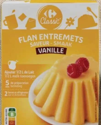 Carrefour Classic Cremă de vanilie 4 x 48 g
