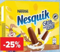Înghețată cu cacao Nesquik 9 x 43 ml