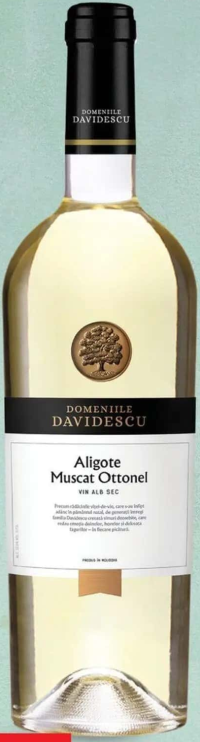 Domeniile Davidescu Vin 0.75 L, Rose Sorginte/Aligote & Muscat Ottonel