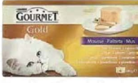Gourmet Gold Hrană umedă pentru pisici 4x85 g