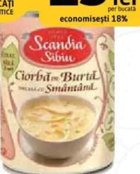 Scandia Sibiu Ciorbă de burtă 400 g (1 bucată)