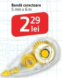 Bandă corectoare 5 mm x 6 m