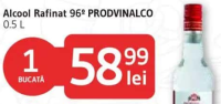 Alcool Rafinat 96º PRODVINALCO 0.5 L (1 bucată)