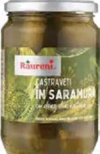 Răureni Castraveți în saramură 720 ml