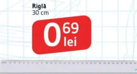Riglă 30 cm