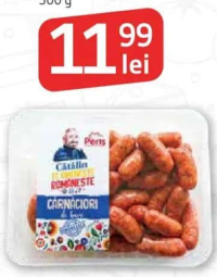 PERIȘ Cârnăciori de bere 500 g