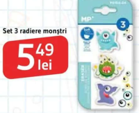 MP Set 3 radiere monștri