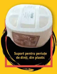 Suport pentru periuțe de dinți, din plastic
