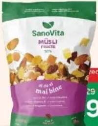 Musli cu fructe SanoVita 500g