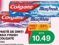 Colgate Pastă De Dinți Max Fresh Colgate 75ML