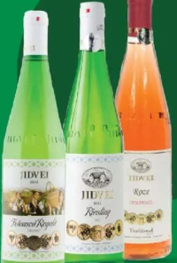 Jidvei Vin Tradițional 750ML alb demisec/ alb sec/ rose demidulce