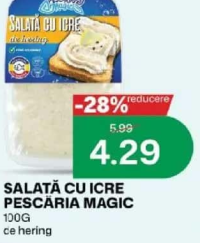 Pescăria Magic Salată cu icre 100g ce hering