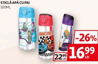 STICLĂ APĂ CU PAI 500ML