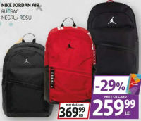 Nike Jordan Air Rucsac Negru/ Roșu