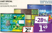 CAIET SPECIAL BIOLOGIE/ GEOGRAFIE/MUZICĂ