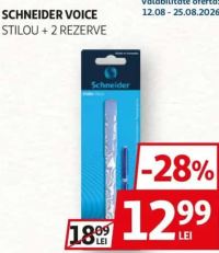 Schneider Voice Stilou + 2 Rezerve