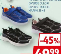 INEXTENSO Pantofi sport copii/adulți mărimi 25-46