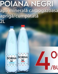Poiana Negri apă minerală carbogazoasă aprigă/cumpătată 2L