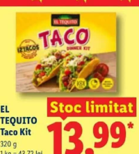 El Tequito Taco Kit 320 g