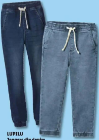 LUPILU Joggers din denim, băieți Mărimi 98-128 1 per.