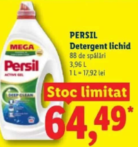 PERSIL Detergent lichid 88 de spălări 3.96 L