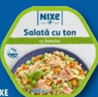 NIXE Salată cu ton busuioc / miere și ghimbir / harissa 220 g
