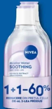 NIVEA Apă micelară pentru ten sensibil 2 x 400 ml