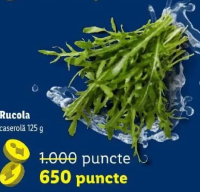 Rucola caserolă 125 g