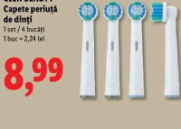 Cien Beauty Capete periuță de dinți 4 bucăți