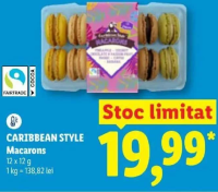 CARIBBEAN STYLE Macarons 12 x 12 g