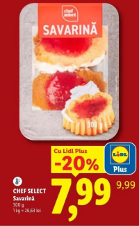 CHEF SELECT Savarină 300 g