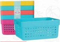 Set x 5 coșuri depozitare 1.25 L